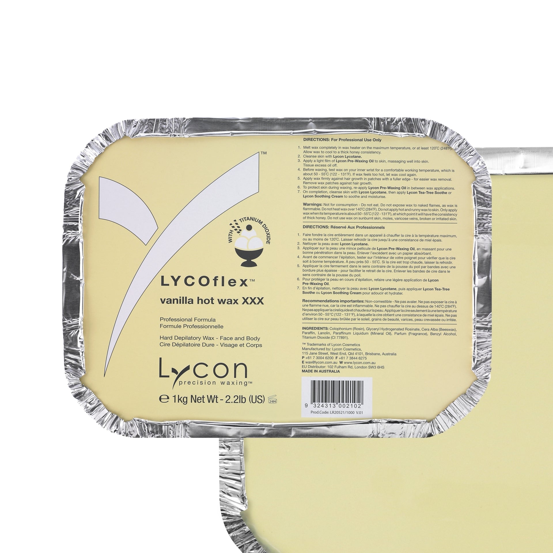 Lycoflex Vanilla Hot Wax