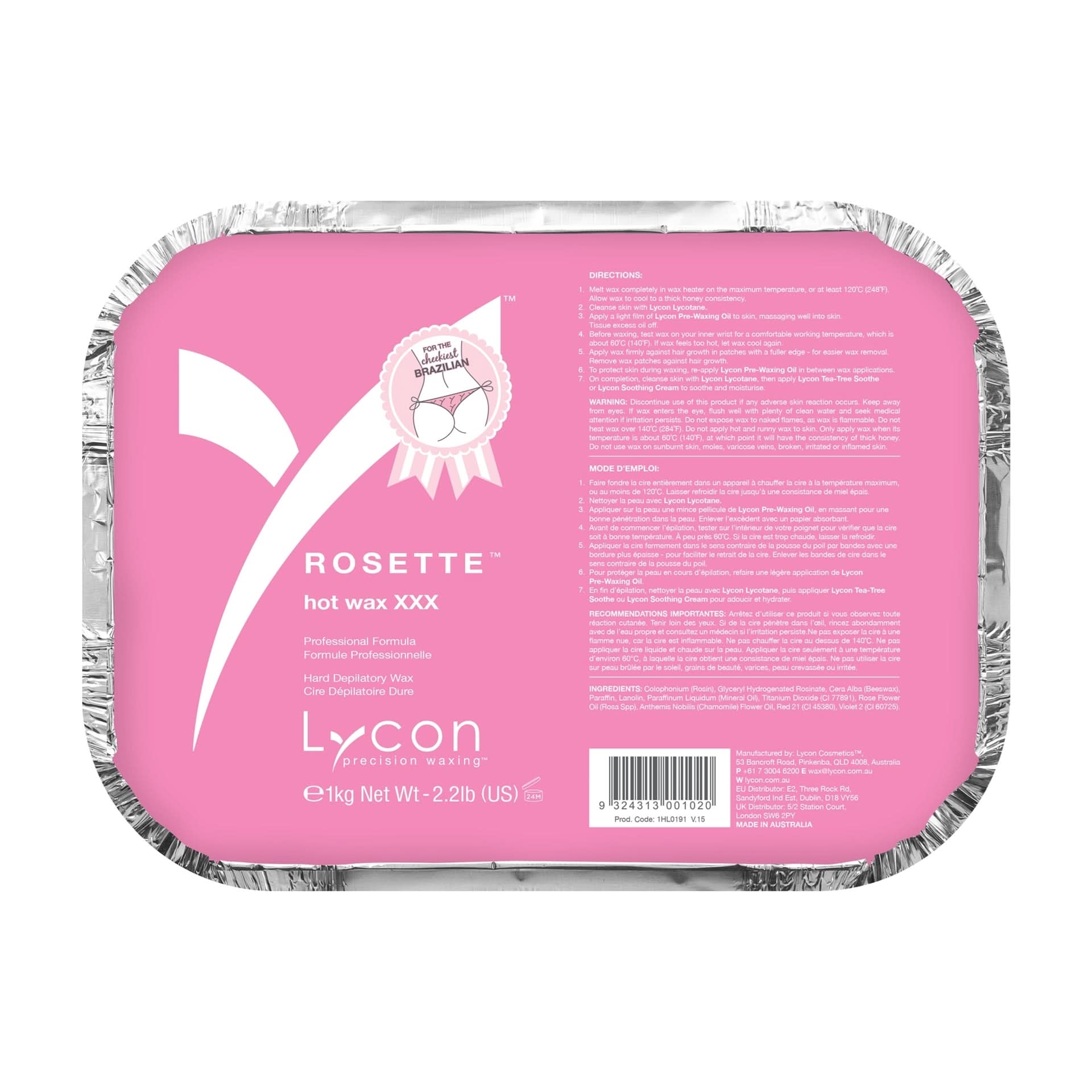 Rosette Pastel Hot Wax