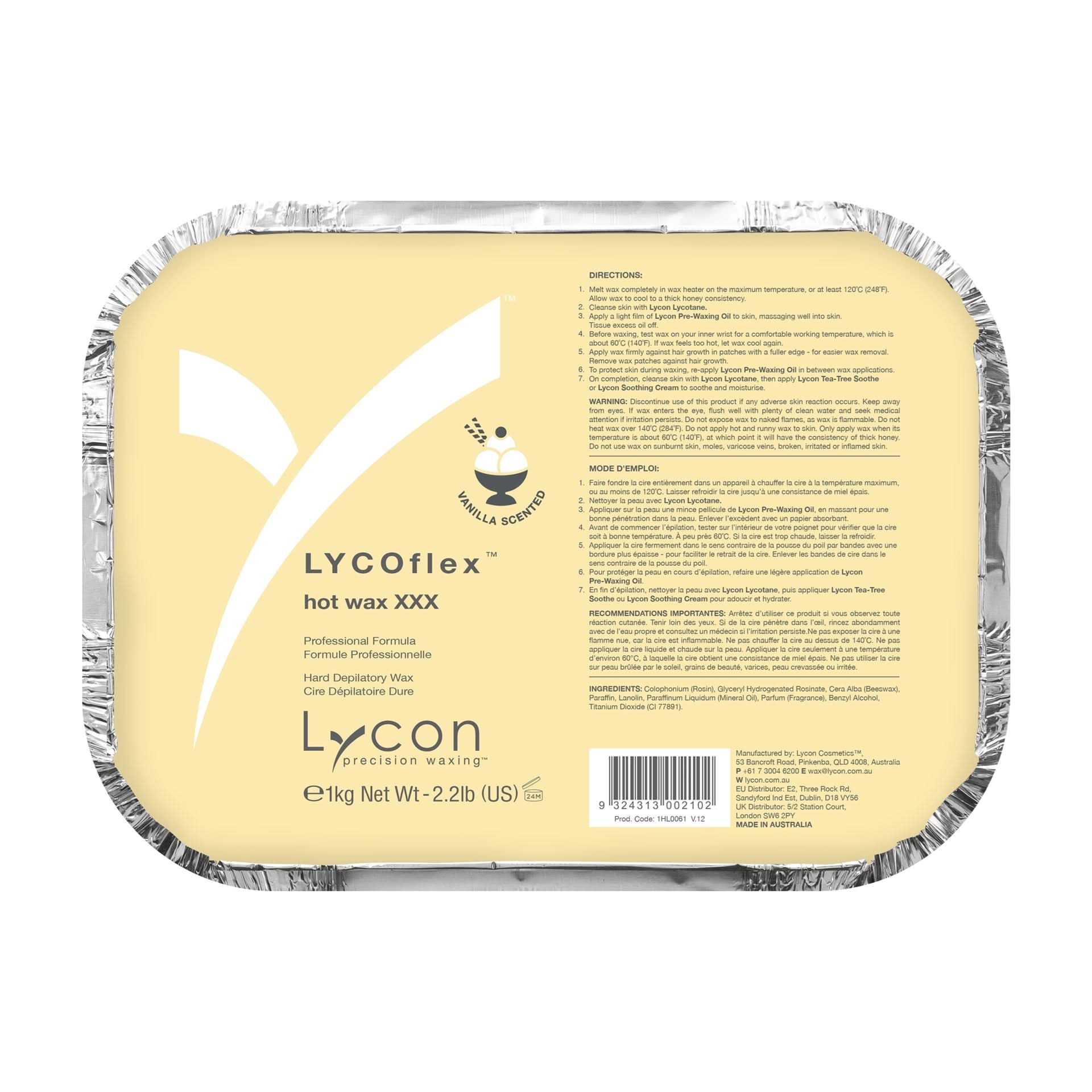 Lycoflex Vanilla Hot Wax