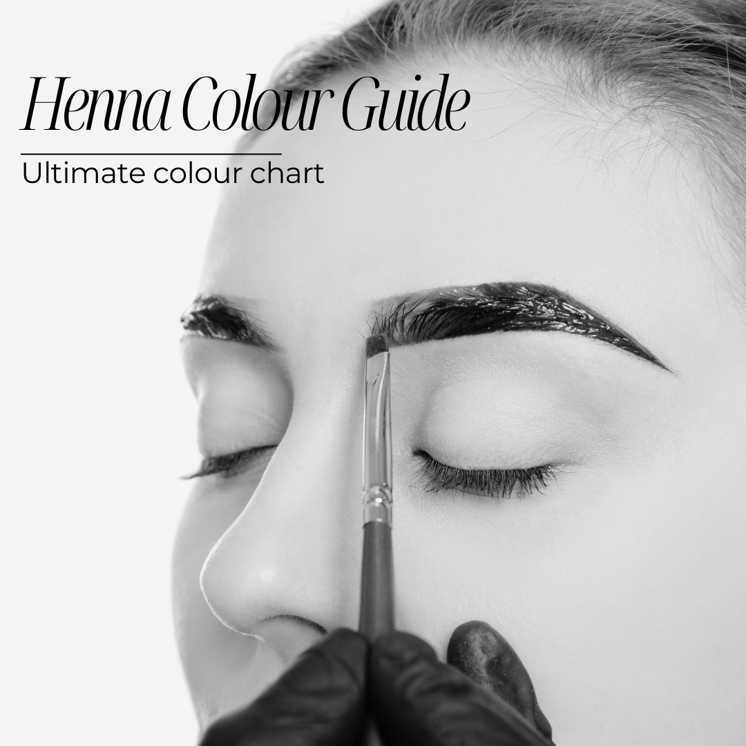 Supercilium Henna Colour Chart - Your ultimate guide