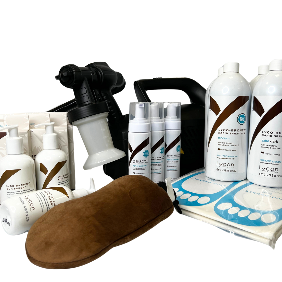 Lyco-Bronze Tanning Starter Kit for Professionals