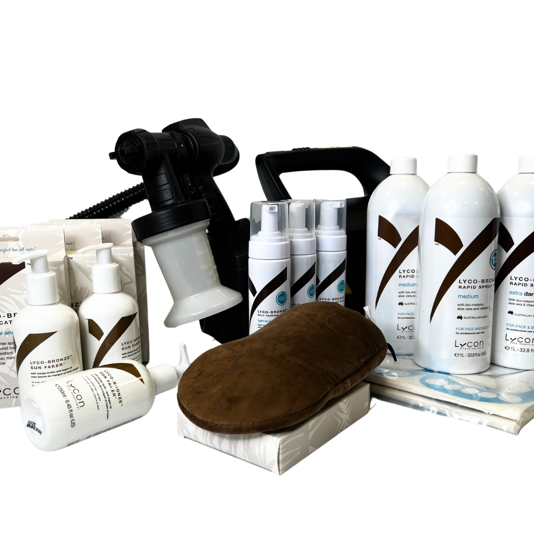 Lyco-Bronze Tanning Starter Kit for Professionals