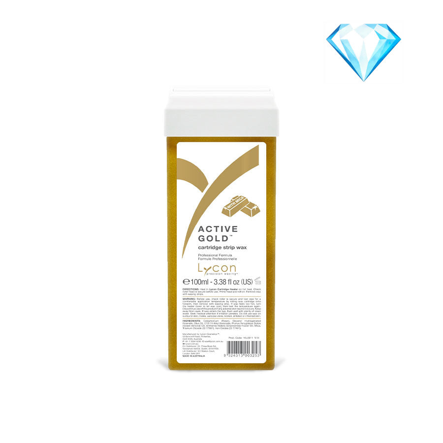 Active Gold Strip Wax Cartridge - 100ml