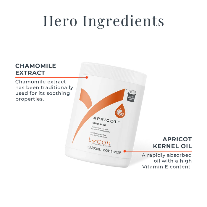 Apricot Strip Wax - 800ml