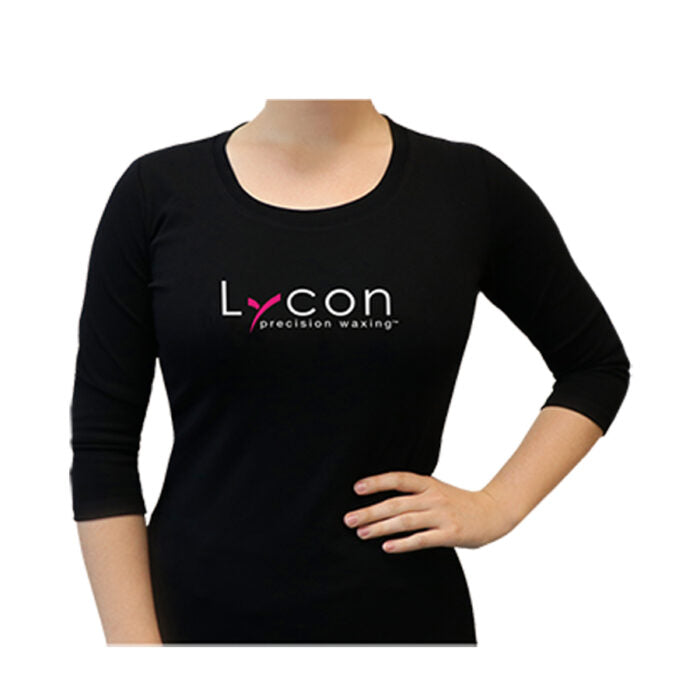 Lyco Pro Black 3/4 Sleeve T-Shirt - Large