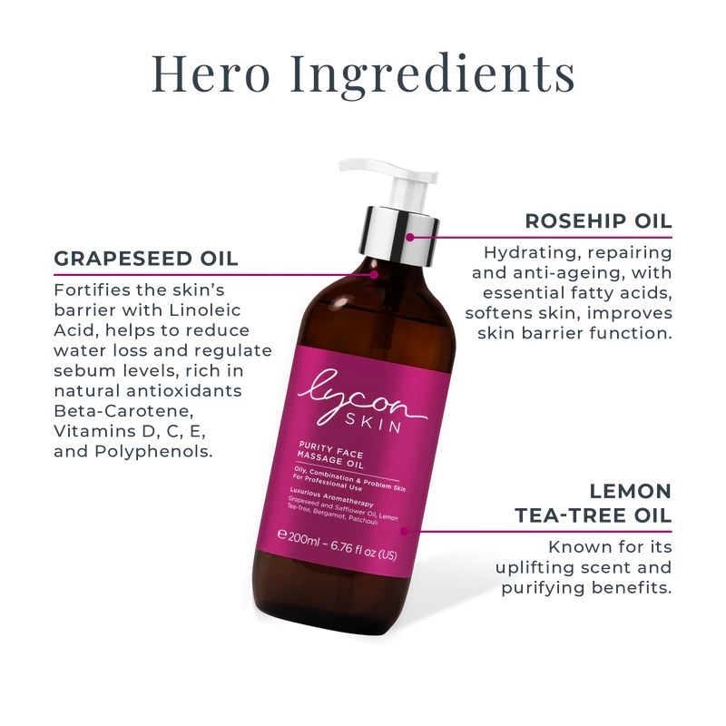 Purity Face Massage Oil 200ml