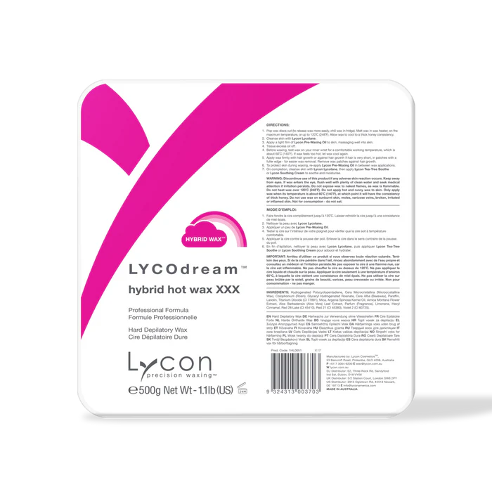 Lycodream Hybrid Hot Wax - 500g