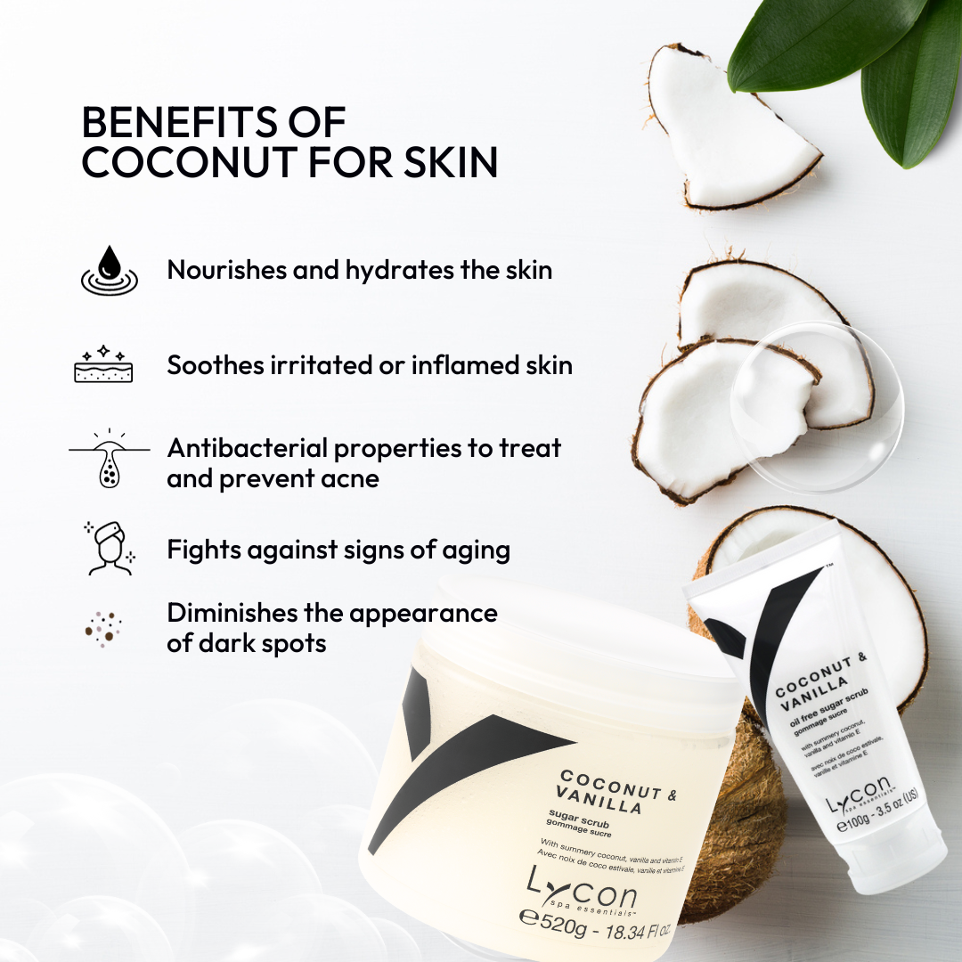 Coconut and Vanilla Sugar Scrub - 520g - Retail