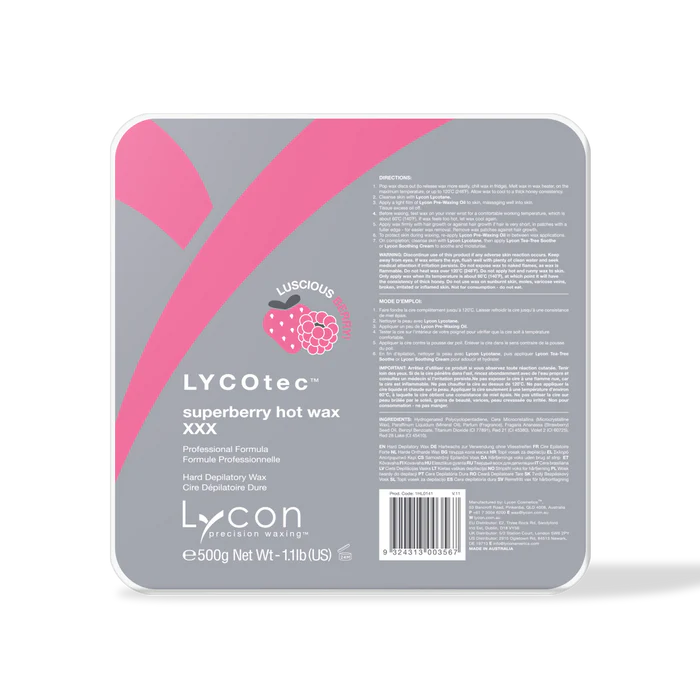LYCOtec Superberry Hot Wax - 500g