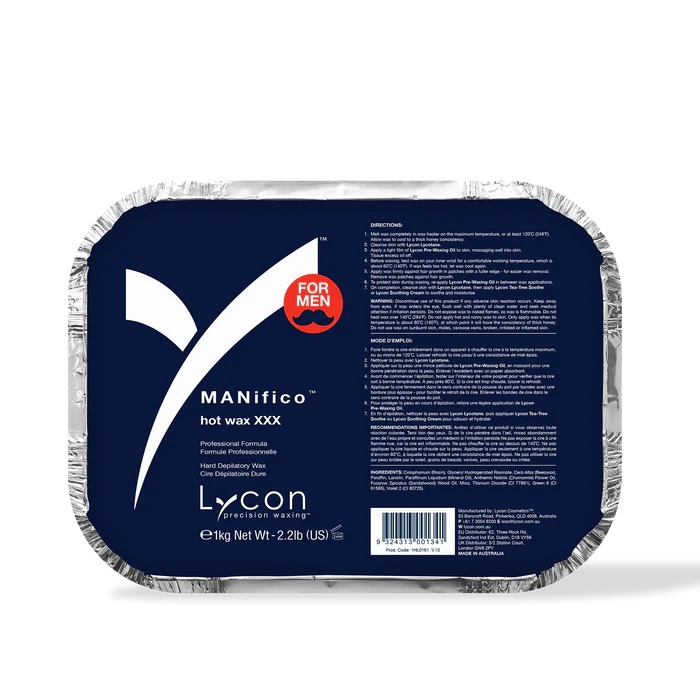 MANifico Men's Hot Wax - 1kg