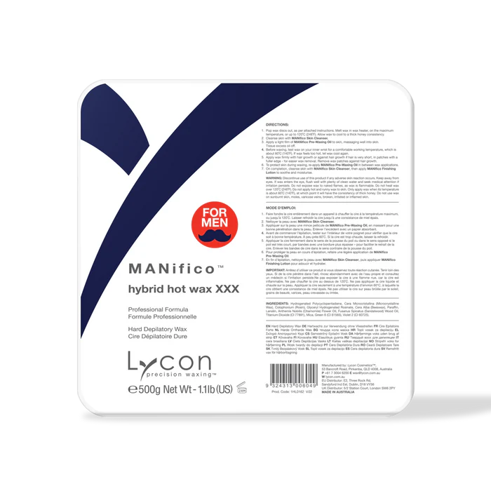 MANifico Hybrid Hot Wax - 500g