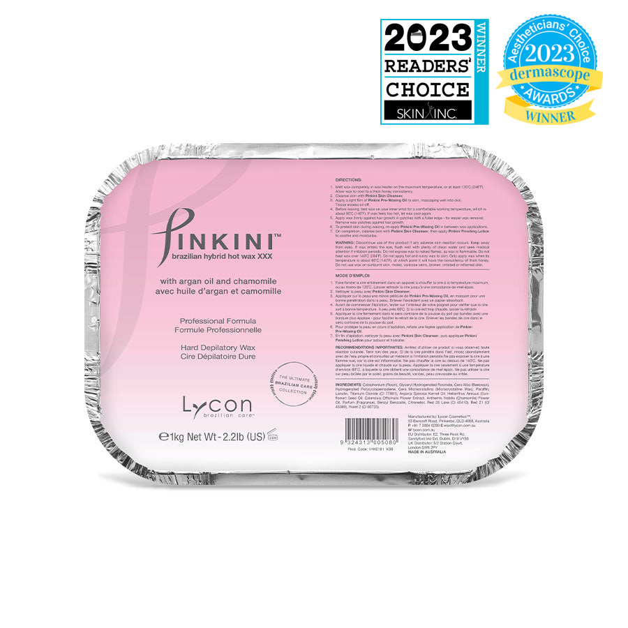 PINKINI Brazilian Hybrid Hot Wax - 1kg