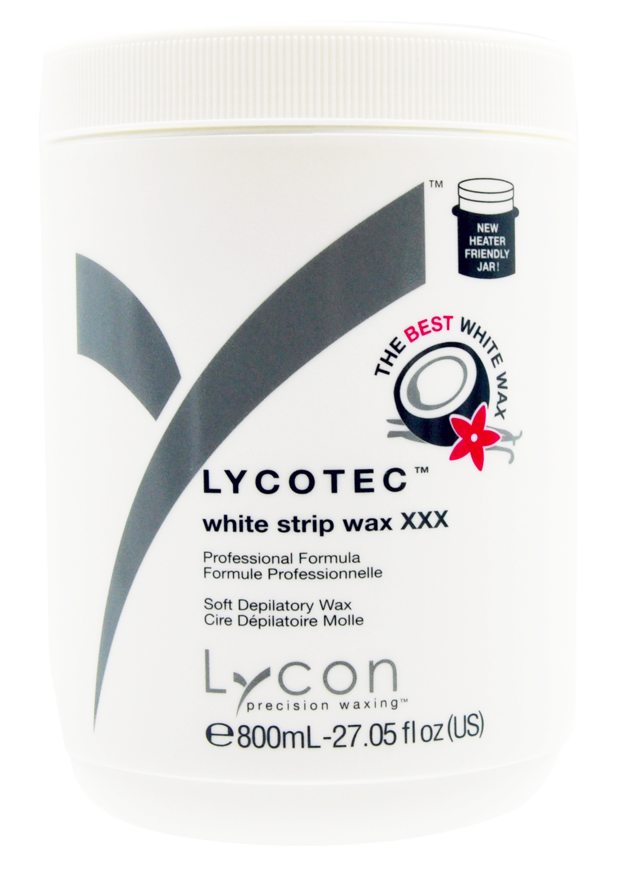 Lycotec White Coconut Strip Wax - 800ml