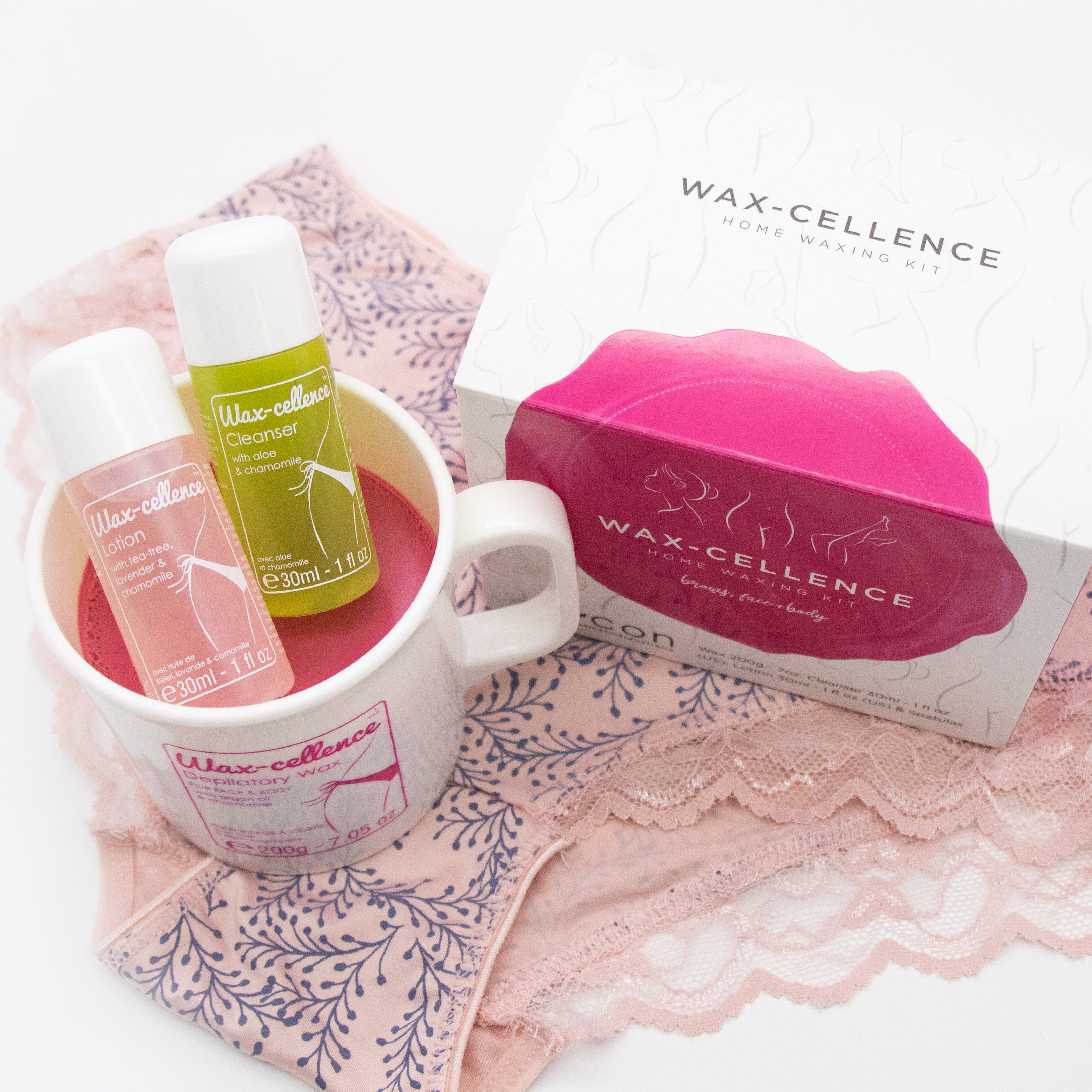 WAX-CELLENCE Home Waxing Kit – Perfect for DIY home waxing - Retail