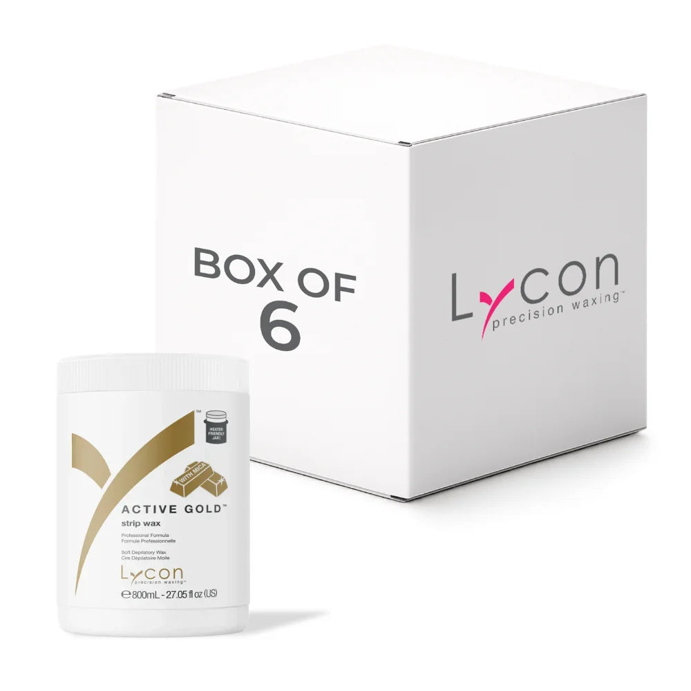 Active Gold Strip Wax (800ml) - BOX of 6 Tub