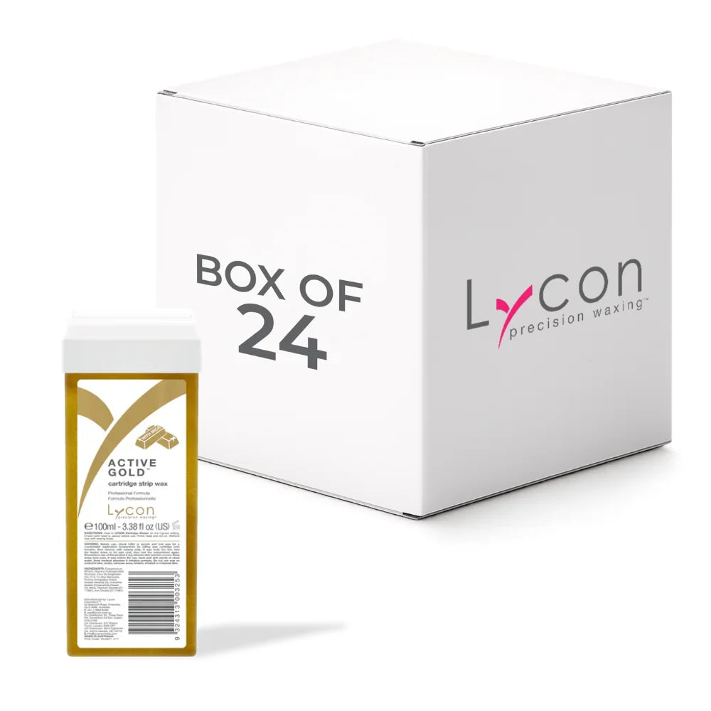 Active Gold Strip Wax Cartridge (100ml) - BOX of 24