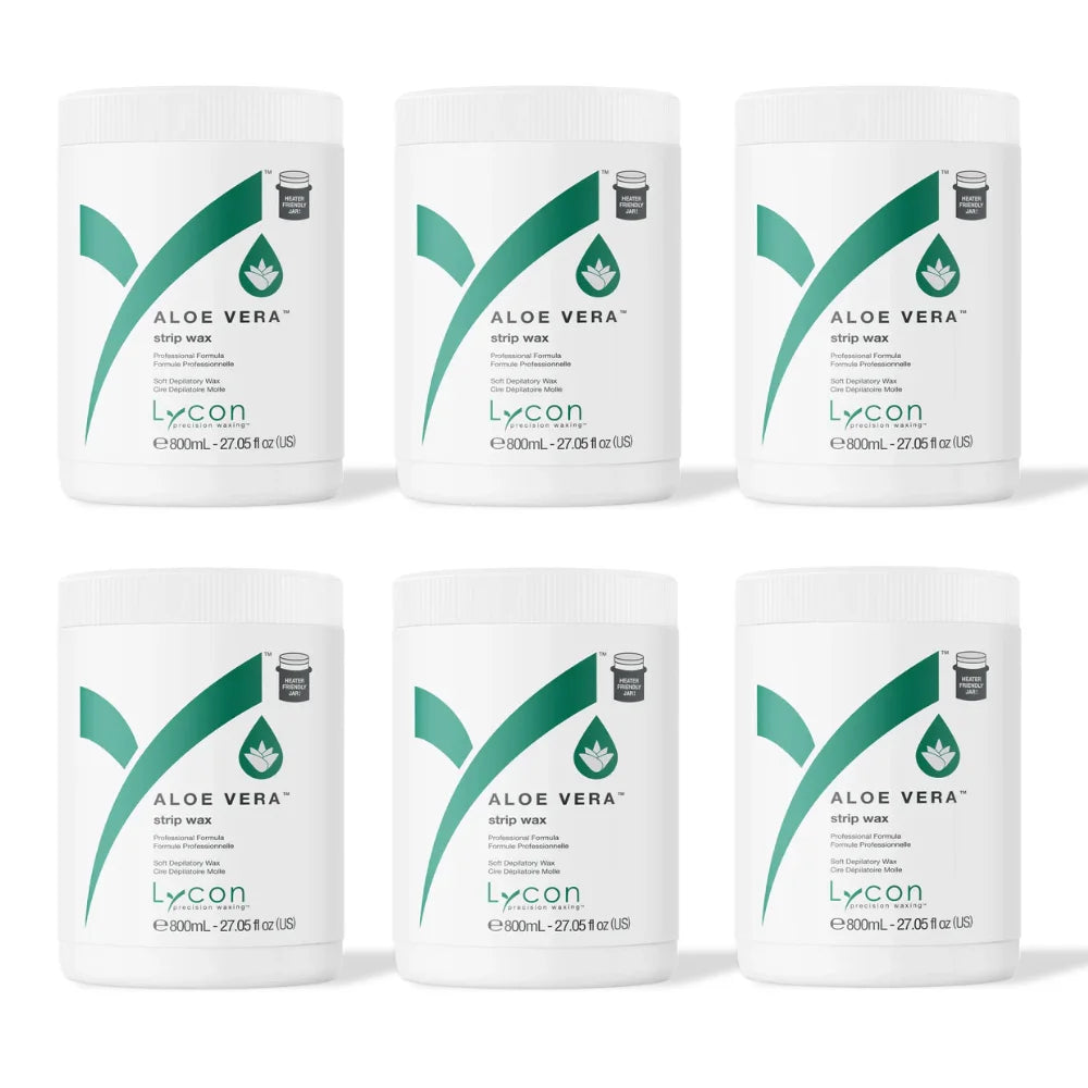 Aloe Vera Strip Wax (800ml) - BOX of 6 Tub