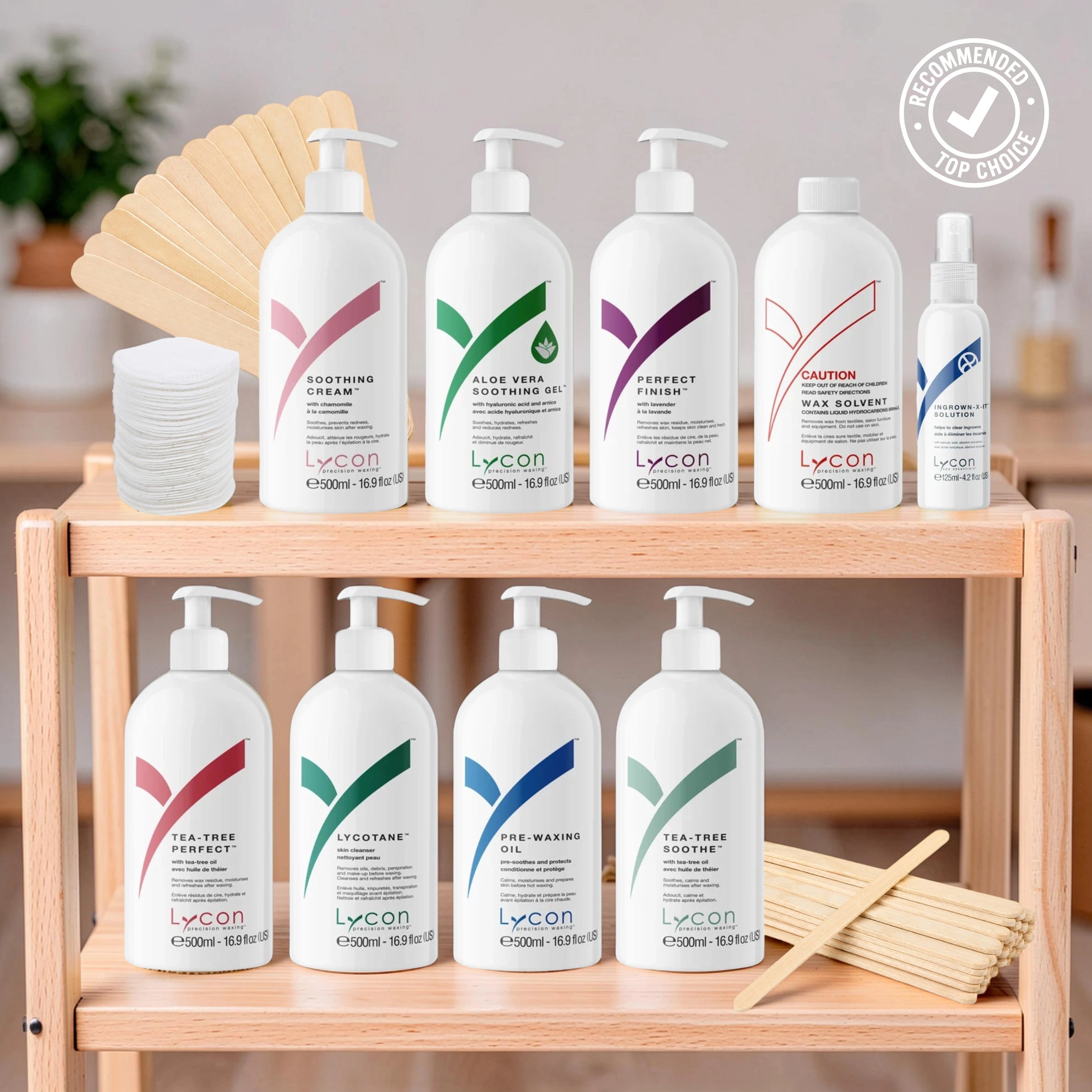 Complete Pre & Post Waxing Care Trolley Kit