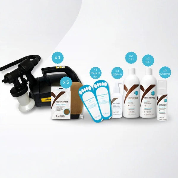Lyco-Bronze Tanning Starter Kit for Professionals