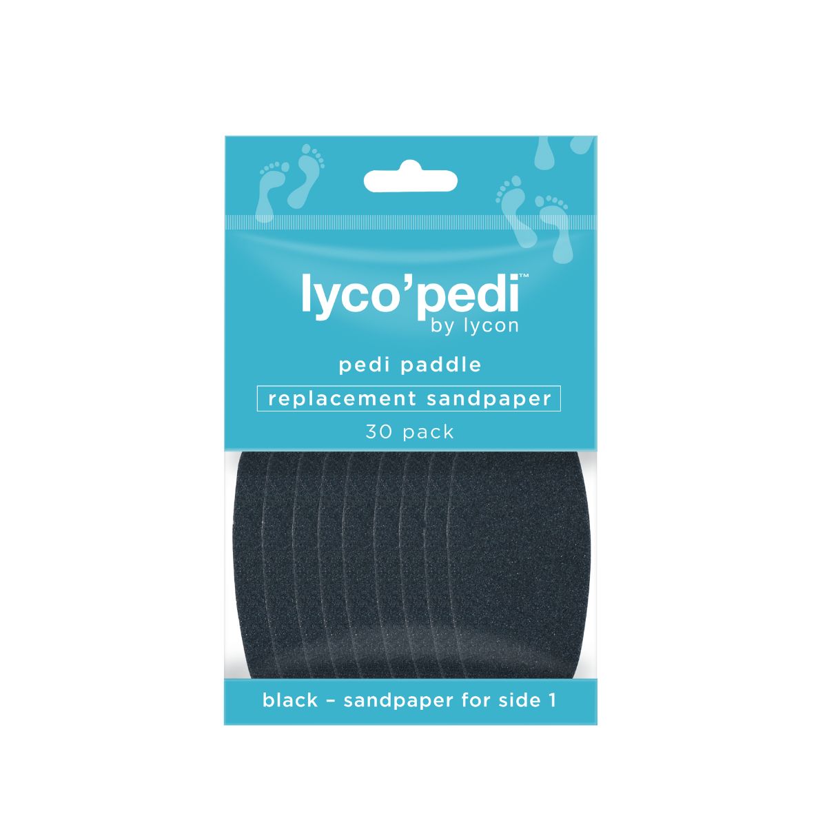 Lyco'Pedi Replacement Sandpaper - 30 Pack