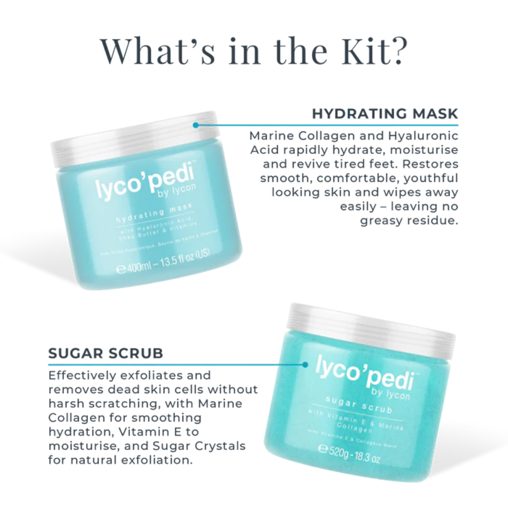 Lyco'Pedi Professional Pedicure Kit – Complete Foot Care Set