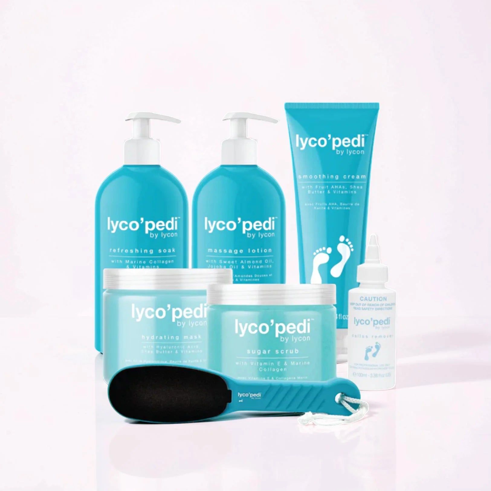 Lyco'Pedi Professional Pedicure Kit - Complete Foot Care System