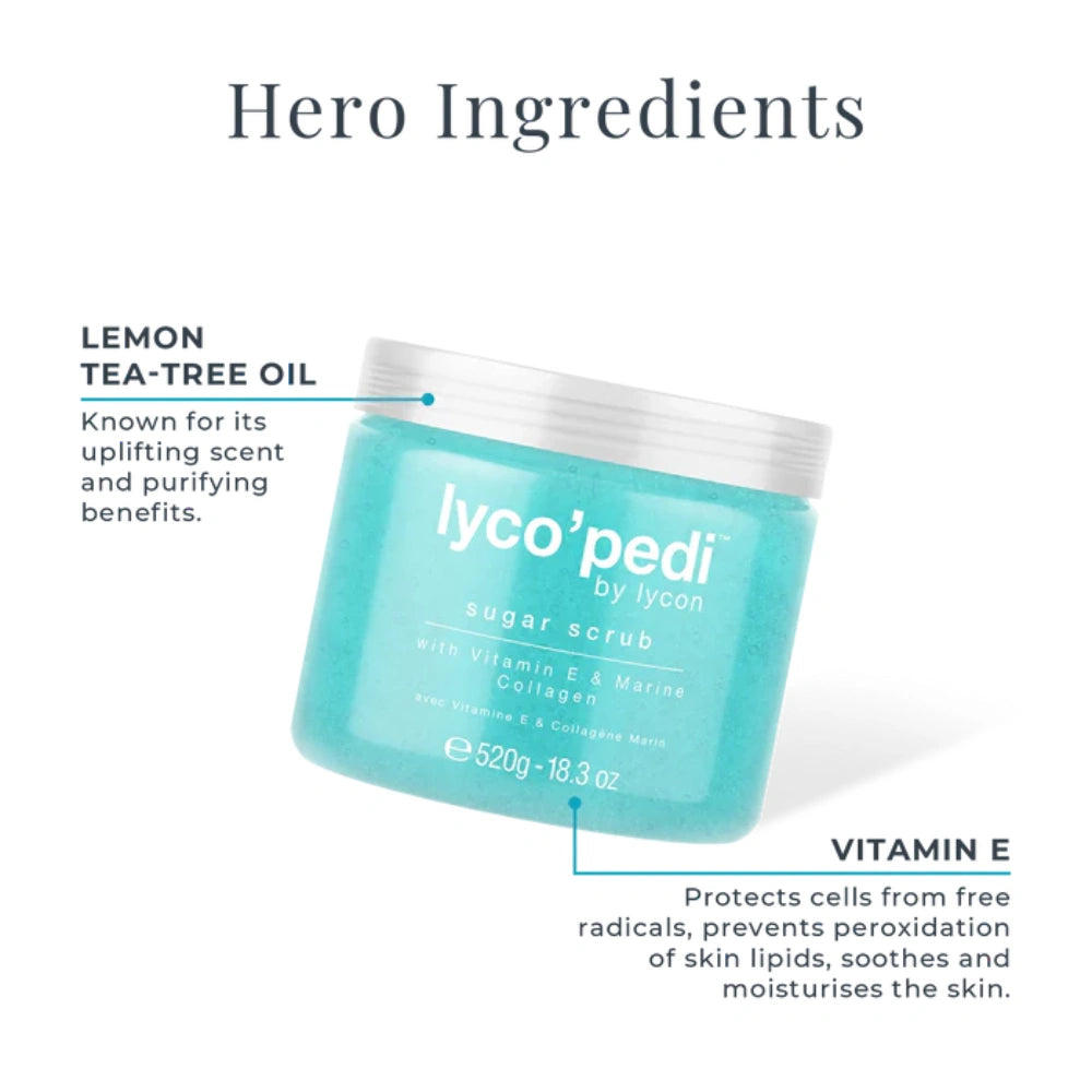 Lyco'Pedi Sugar Scrub - Retail