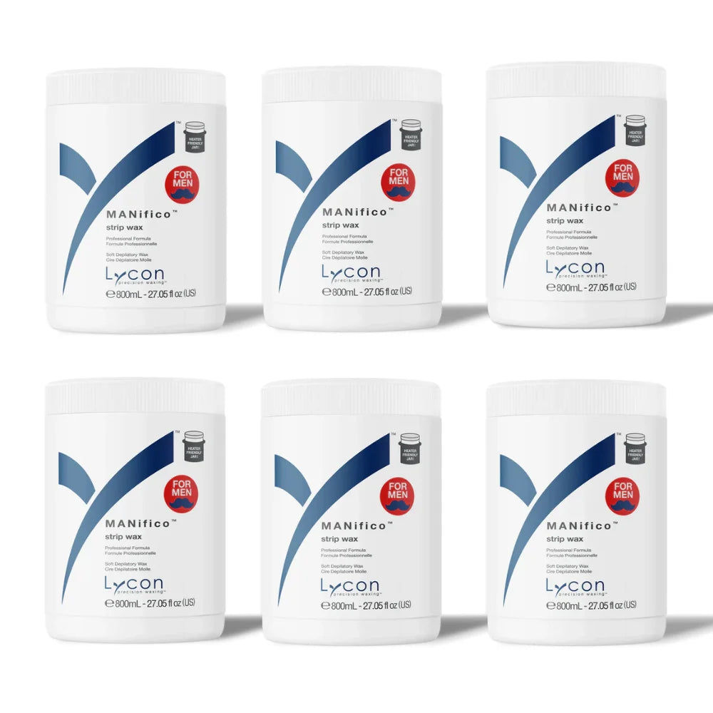 MANifico Strip Wax (800ml) - BOX of 6 Tub