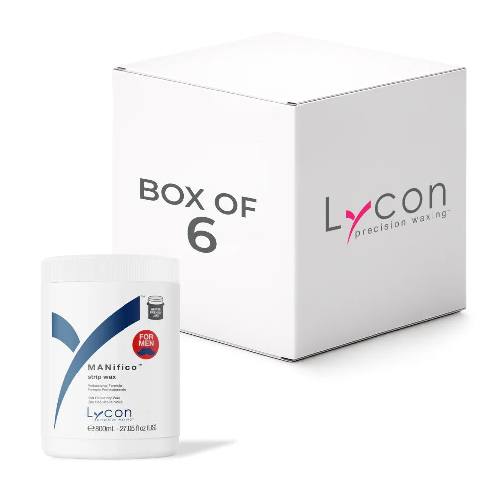 MANifico Strip Wax (800ml) - BOX of 6 Tub