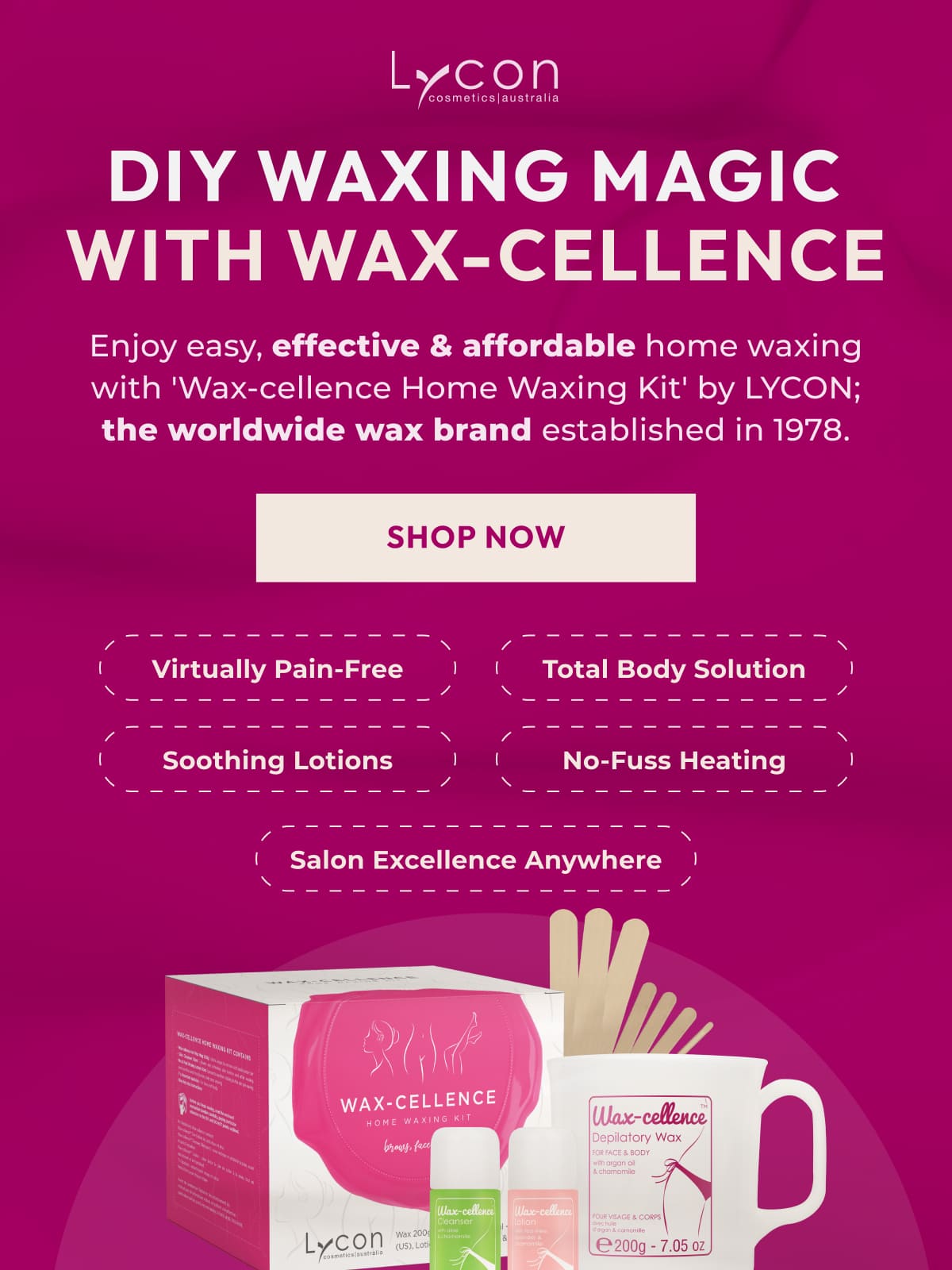 LYCON Wax-cellence Kit