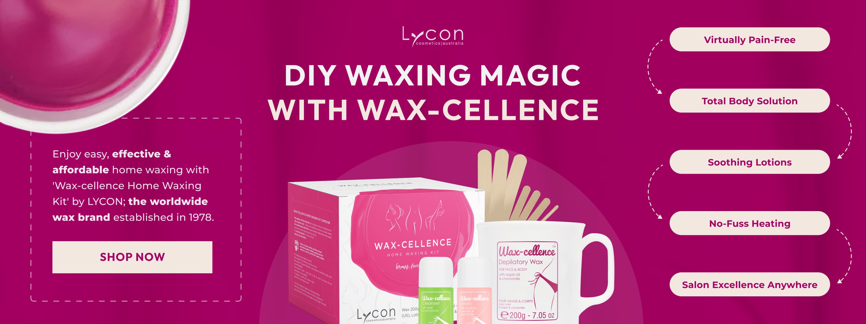 LYCON Wax-cellence Kit