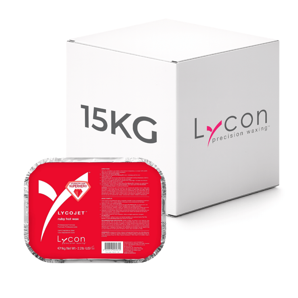 Ruby Lycojet Hot Wax - 15kg Bulk Box