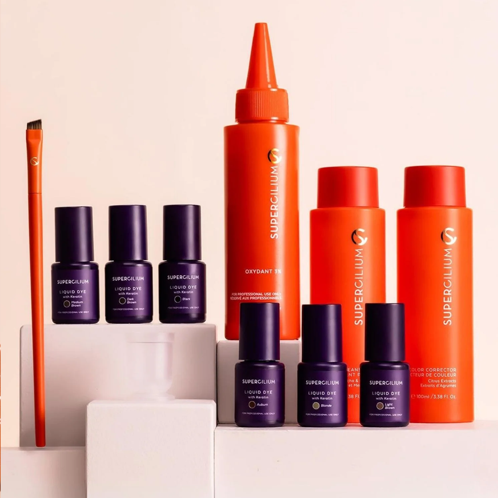 Supercilium Liquid Brow Dye With Keratin Kit
