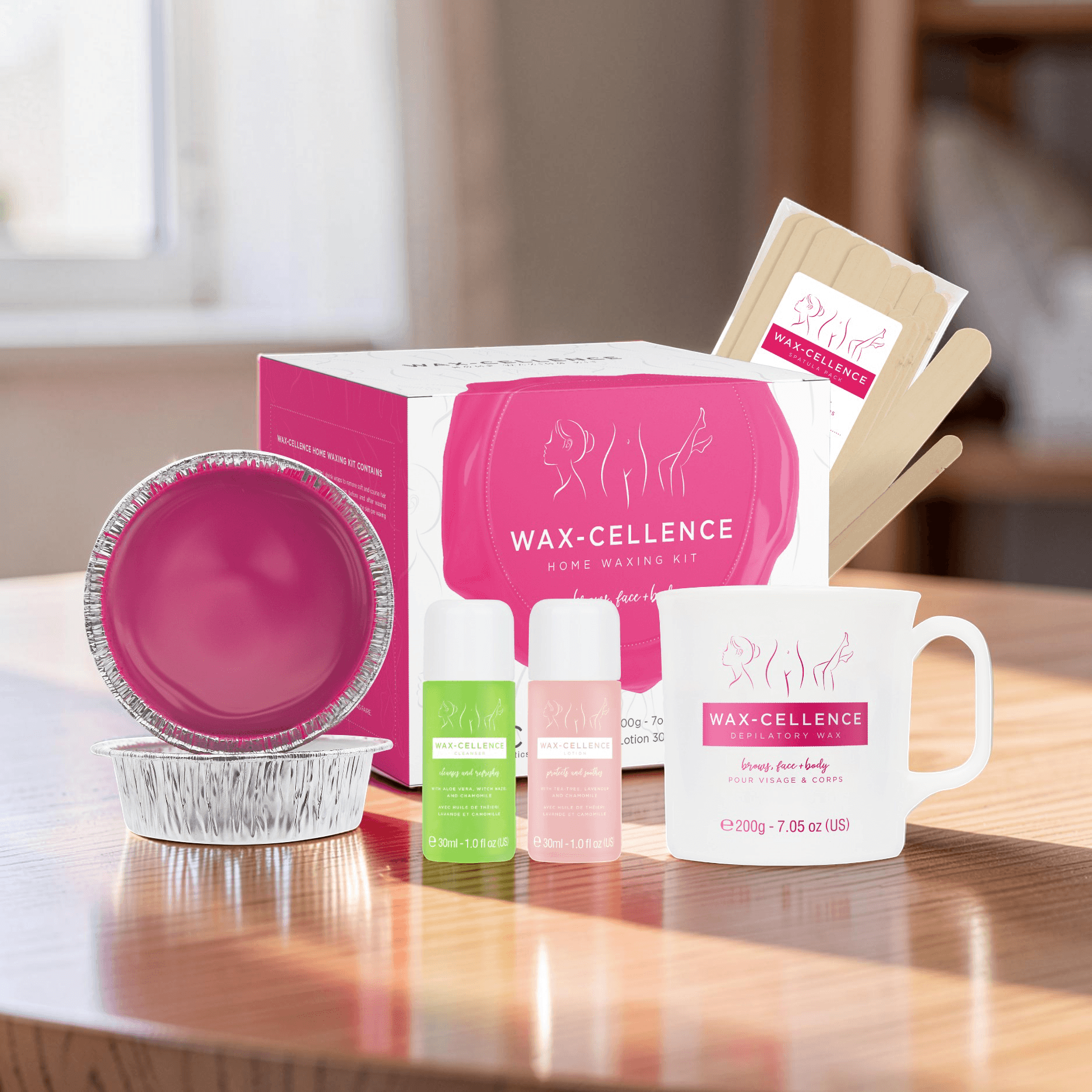 Wax-Cellence Home Waxing Kit