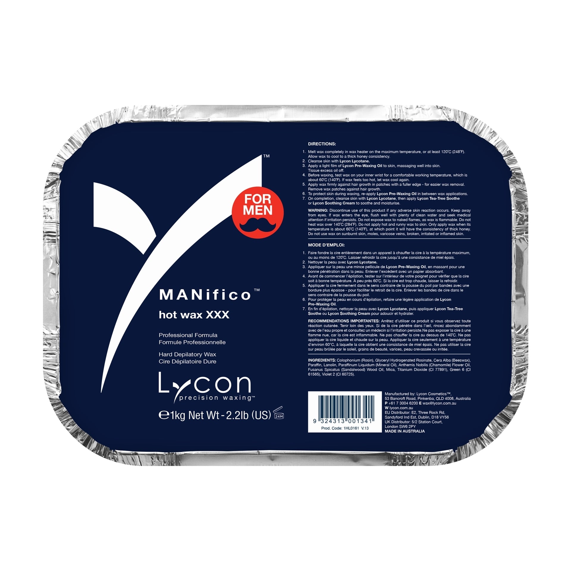 MANifico Men's Hot Wax 