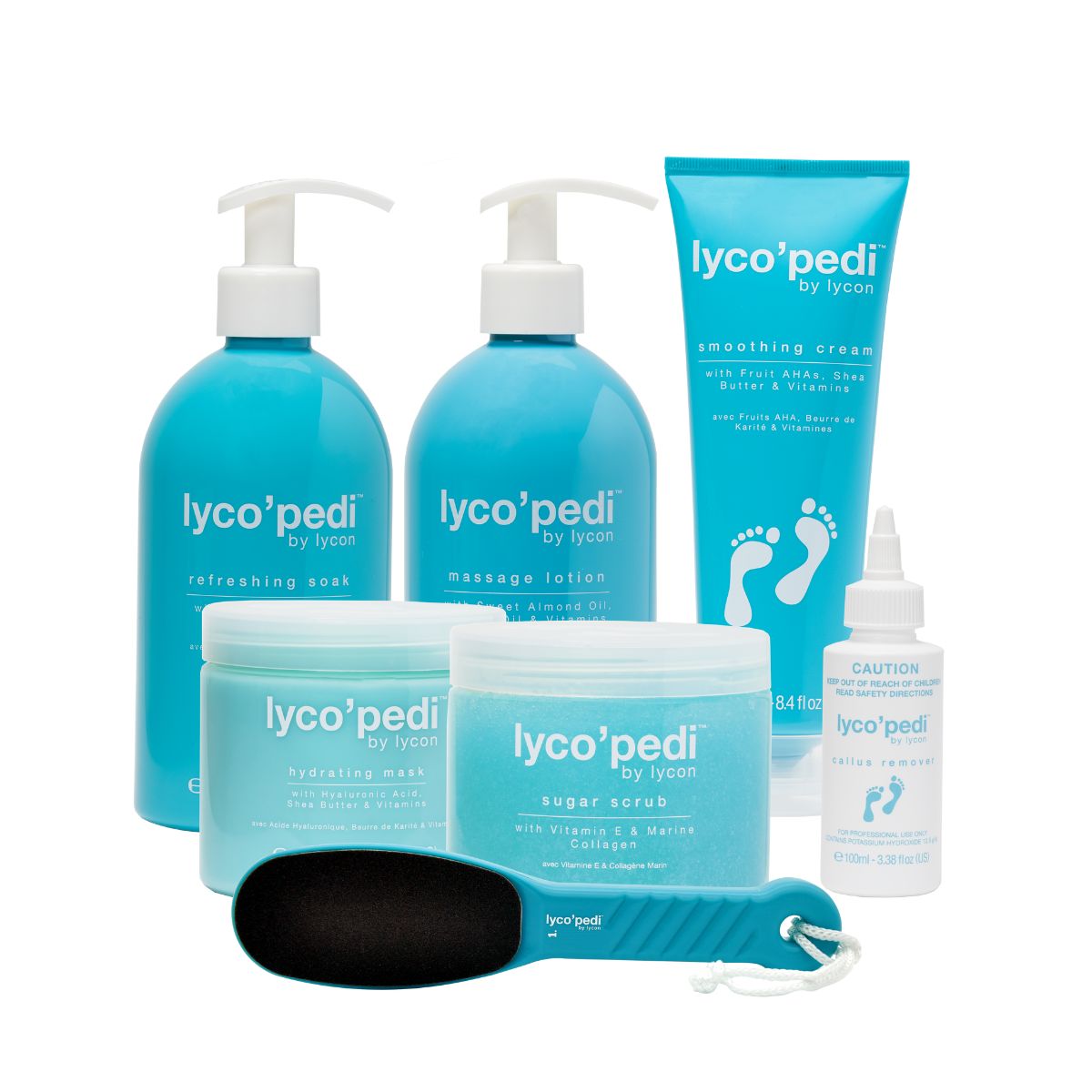 Lyco'Pedi Professional Pedicure Kit - Perfect Brand for Luxurious Pedicure