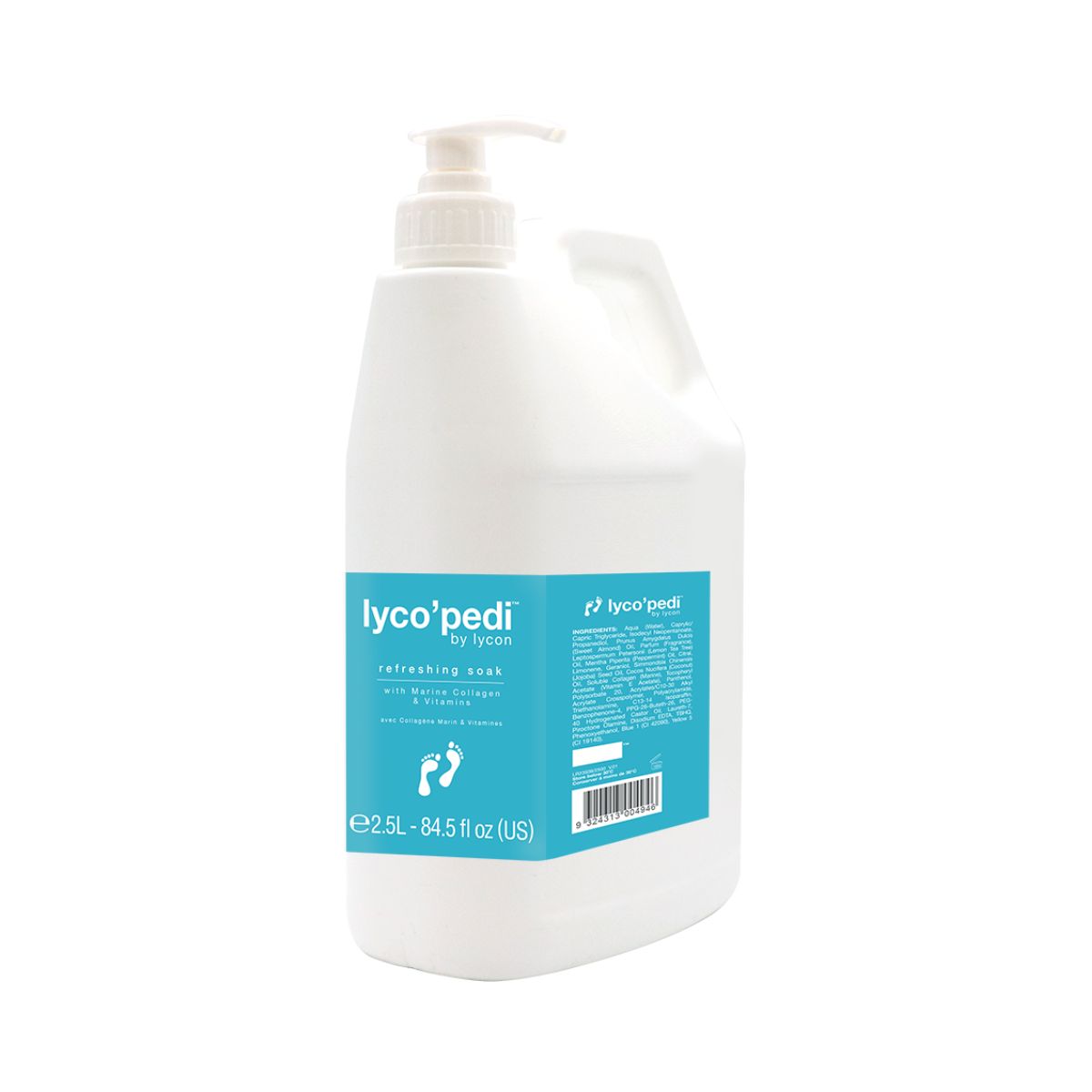 Lyco'Pedi Refreshing Soak - 2.5L
